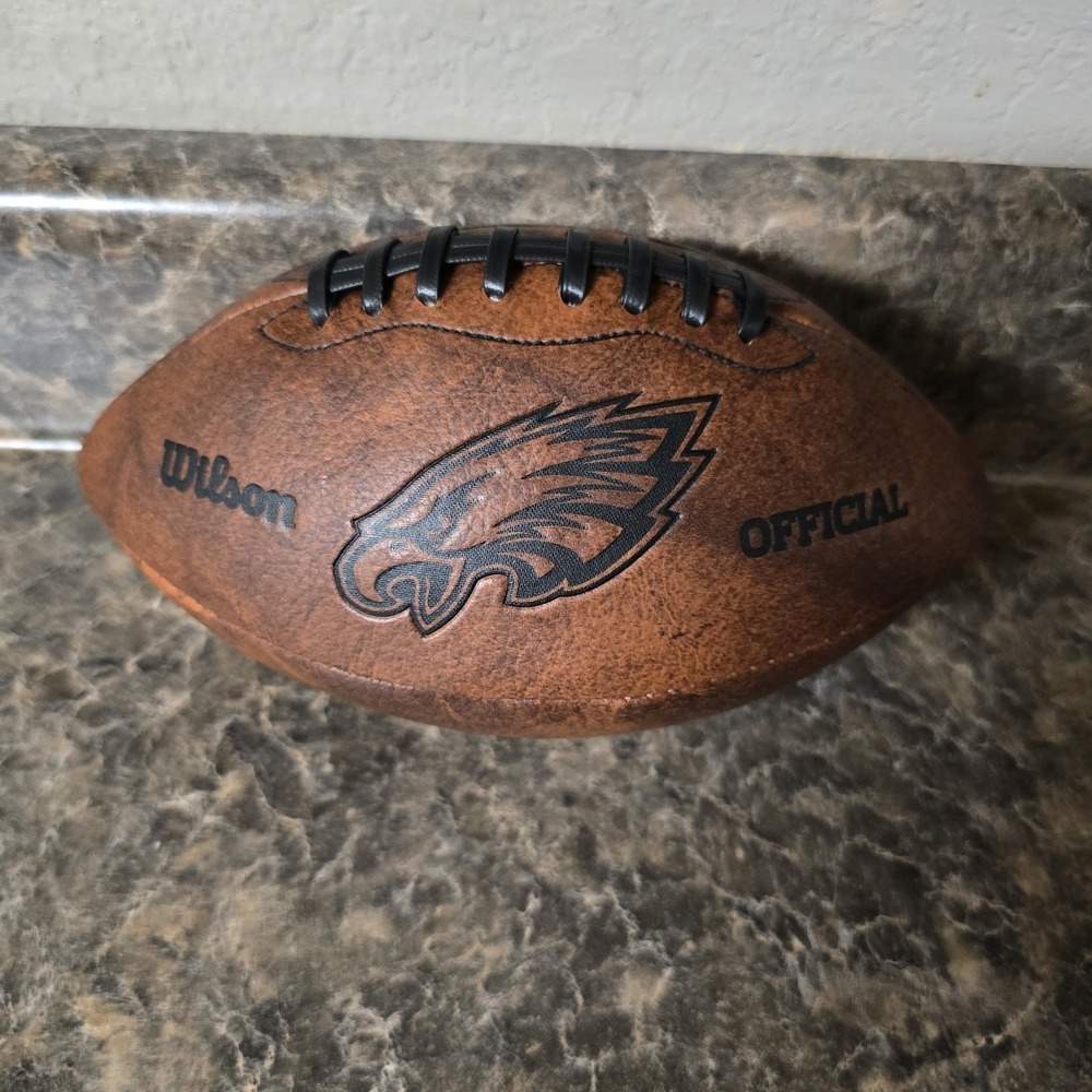 NFL - Wilson 9 Inch Throwback Football - Philadelphia Eagles
